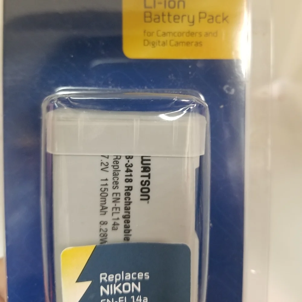 NWTS Gray Watson EN-EL14A Lithium-Ion Compatible Battery Pack (7.2V, 1150mAh)